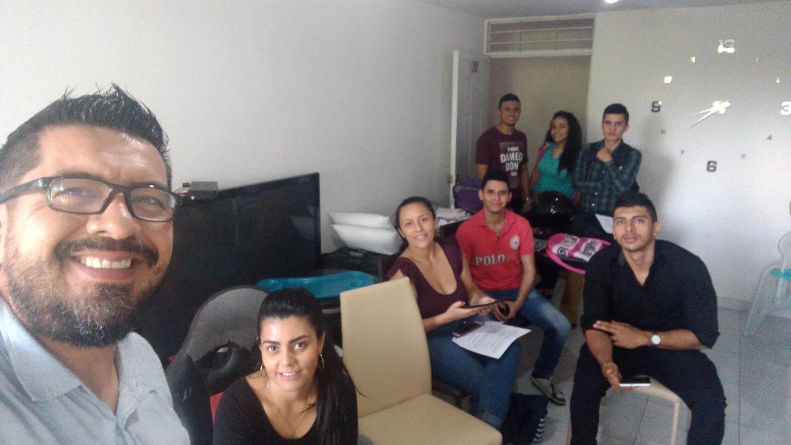 Fotografía con participantes en una actividad formativa